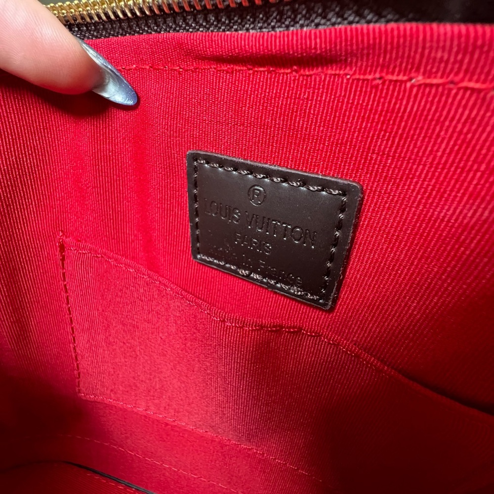 Brown Checkered Handbag (READ DESCRIPTION) - Picture 2 of 8